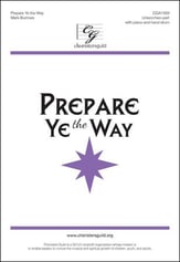 Prepare Ye the Way Unison/Two-Part choral sheet music cover